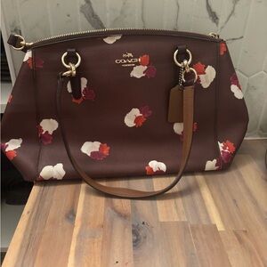Coach Brown Floral Women's Bag